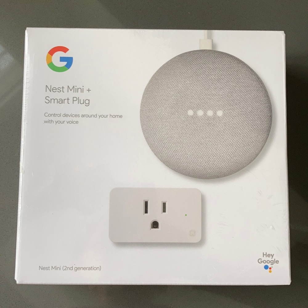 Google Nest Mini + Smart Plug